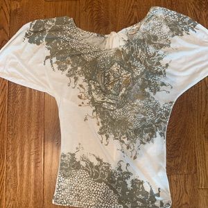 Miss Me Tie Back Shirt